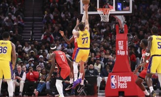 东契奇36分杜兰特18分 湖人击败火箭6连胜