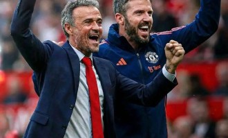 曼联密谋力邀恩里克，1200万年薪成障碍！卡里克再赢5场或可打动拉爵