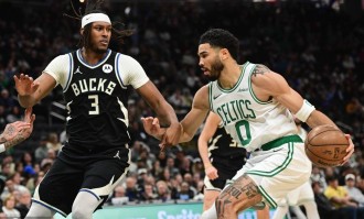 塔图姆23+11+9布朗26分 凯尔特人6人上双击败雄鹿