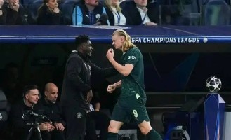 哈兰德7项数据全零！曼城中锋沦为工具人，无条件服从战术引发心疼