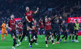 意甲-埃斯图皮尼安制胜球 米兰德比红黑1-0力克蓝黑